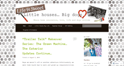 Desktop Screenshot of littlehousesbigdogs.com